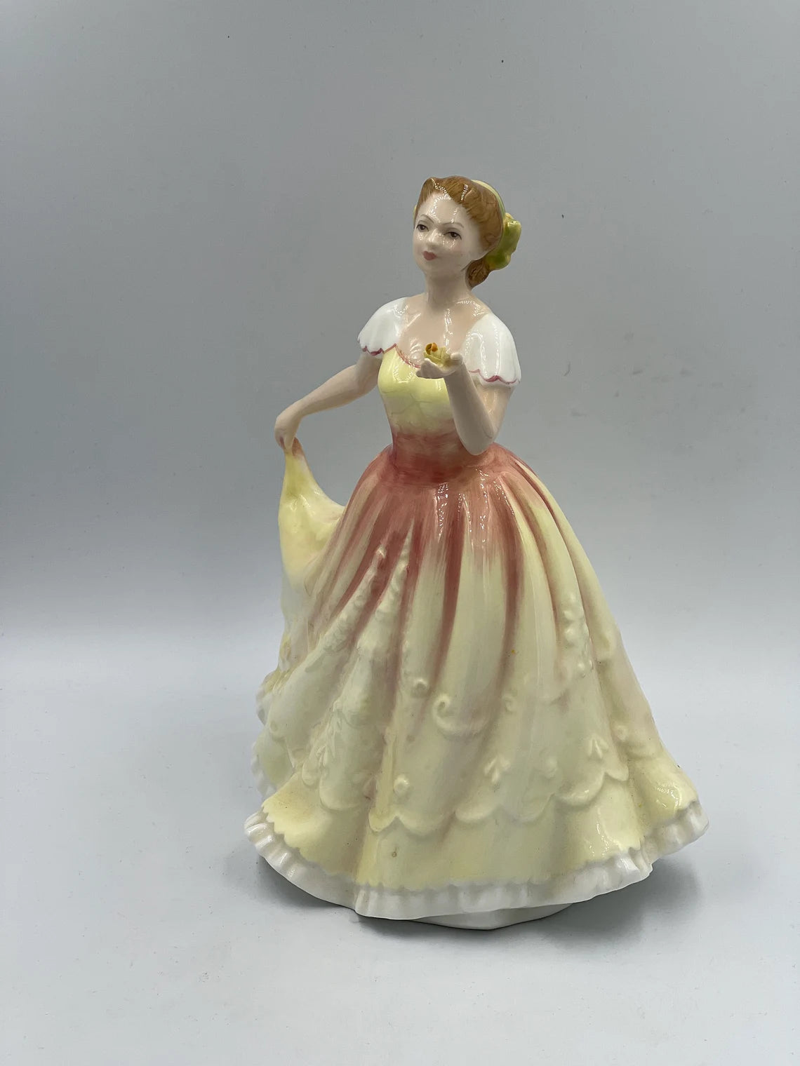 Royal Doulton Figure of The Year 1995 Deborah HN 3644 Bone Chine Figurine - Royaltreasuryhouse