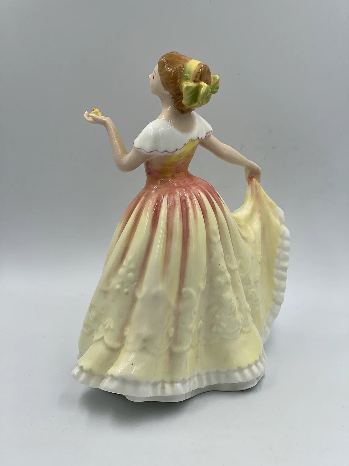 Royal Doulton Figure of The Year 1995 Deborah HN 3644 Bone Chine Figurine - Royaltreasuryhouse