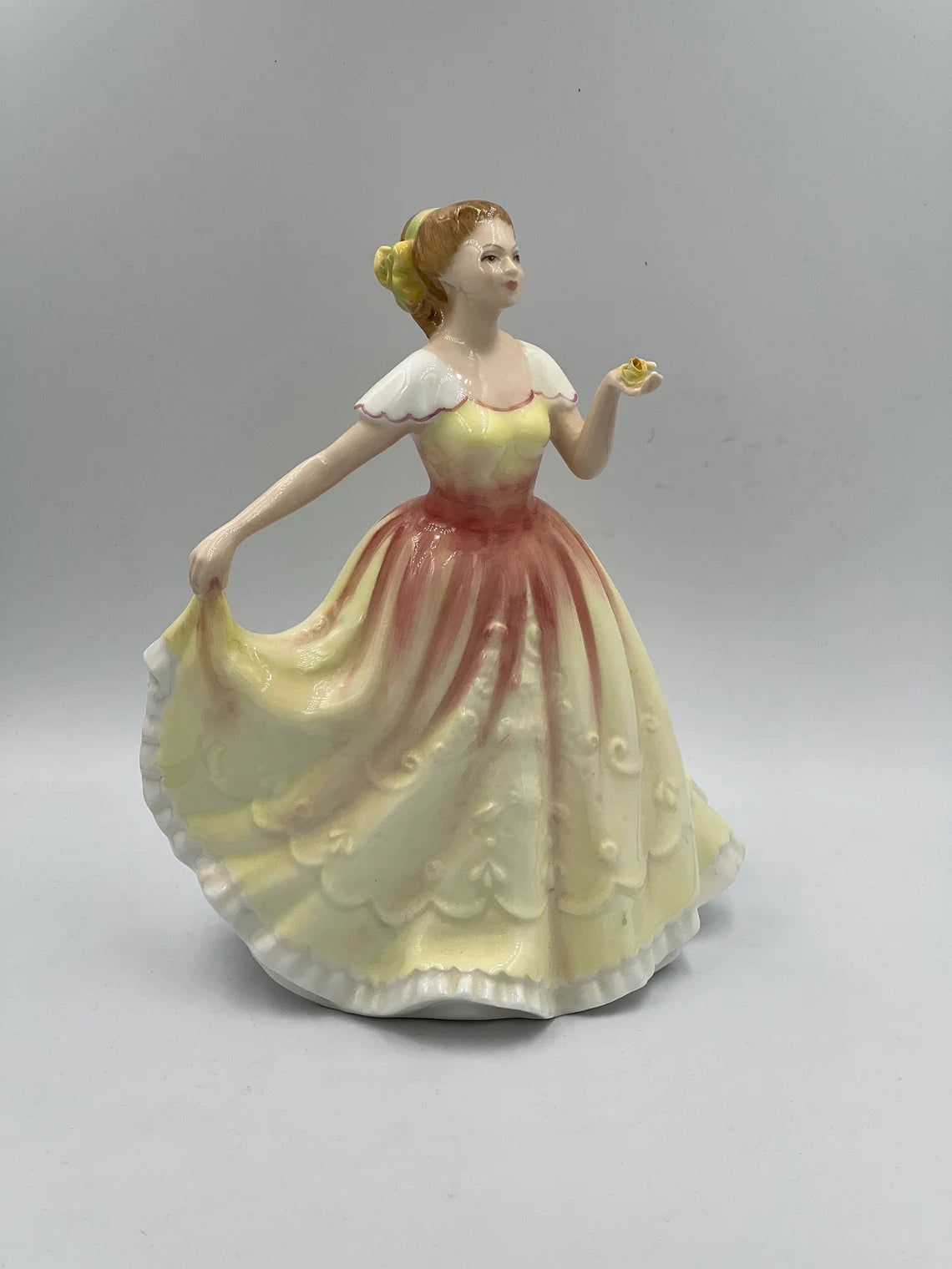 Royal Doulton Figure of The Year 1995 Deborah HN 3644 Bone Chine Figurine - Royaltreasuryhouse