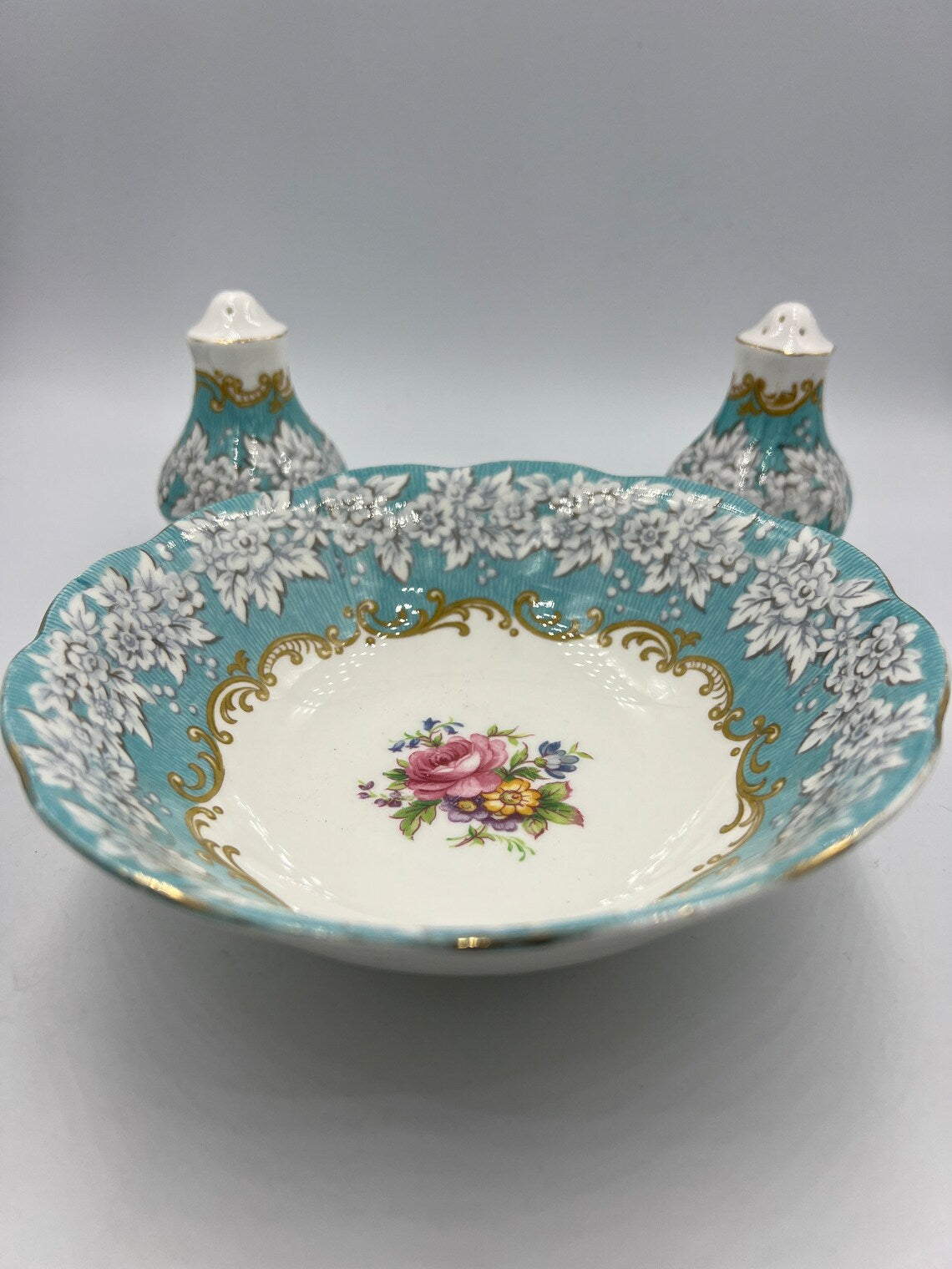 3 pcs Royal Albert 'ENCHANTMENT' CHINA Lot - Royaltreasuryhouse