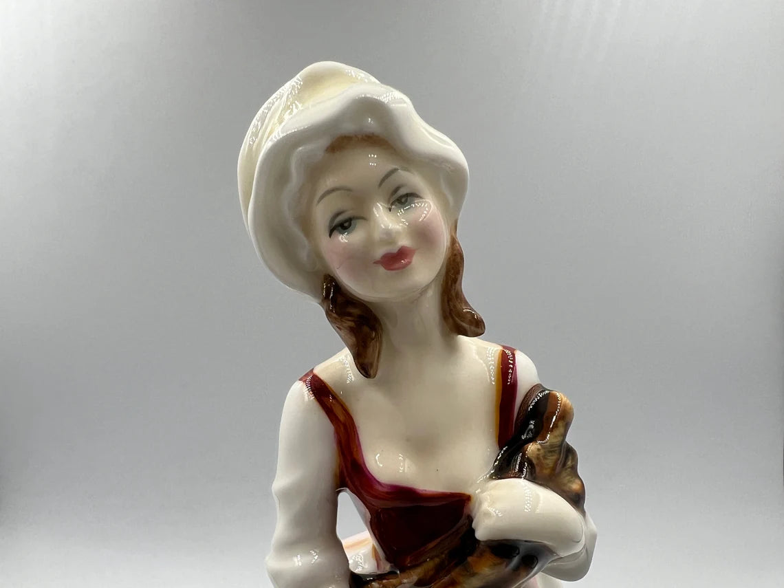 Royal Doulton Lizzie Figurine HN 2749 by Douglas Tootle 1987 England 8 -/4” High - Royaltreasuryhouse