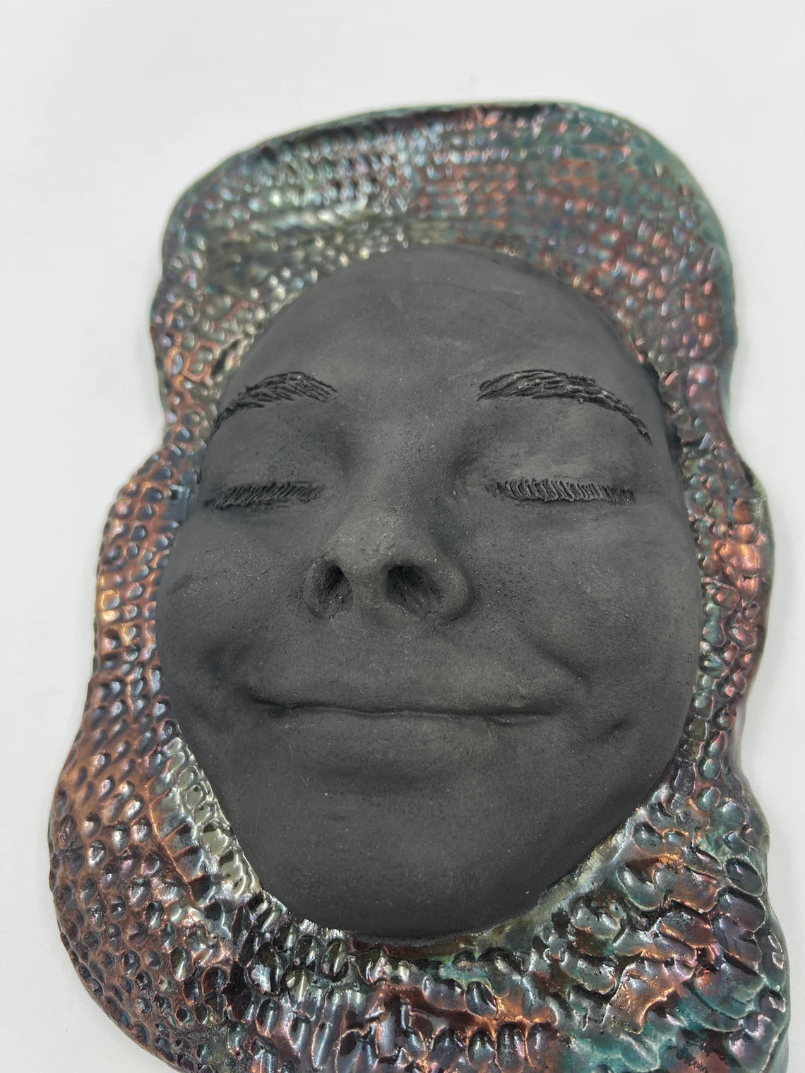 Ceramic Decorative Face Mask- Lady Face-Wall Hanging Tim Isaac