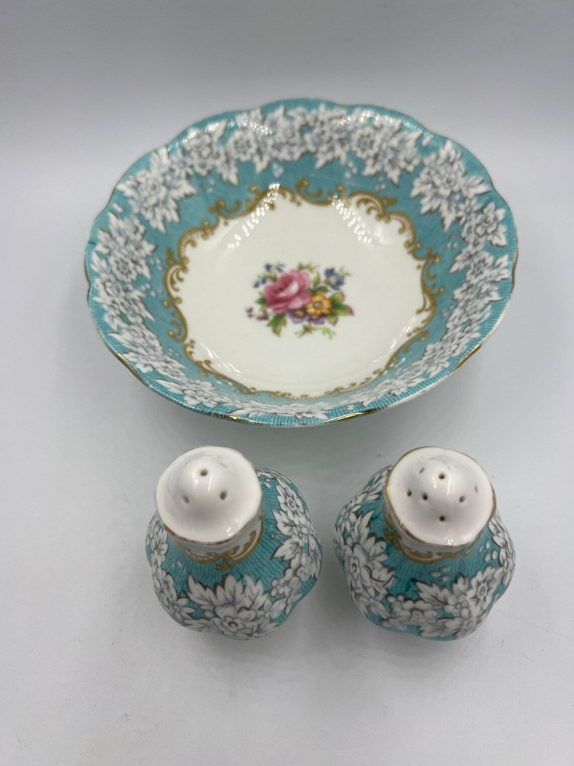 3 pcs Royal Albert 'ENCHANTMENT' CHINA Lot - Royaltreasuryhouse