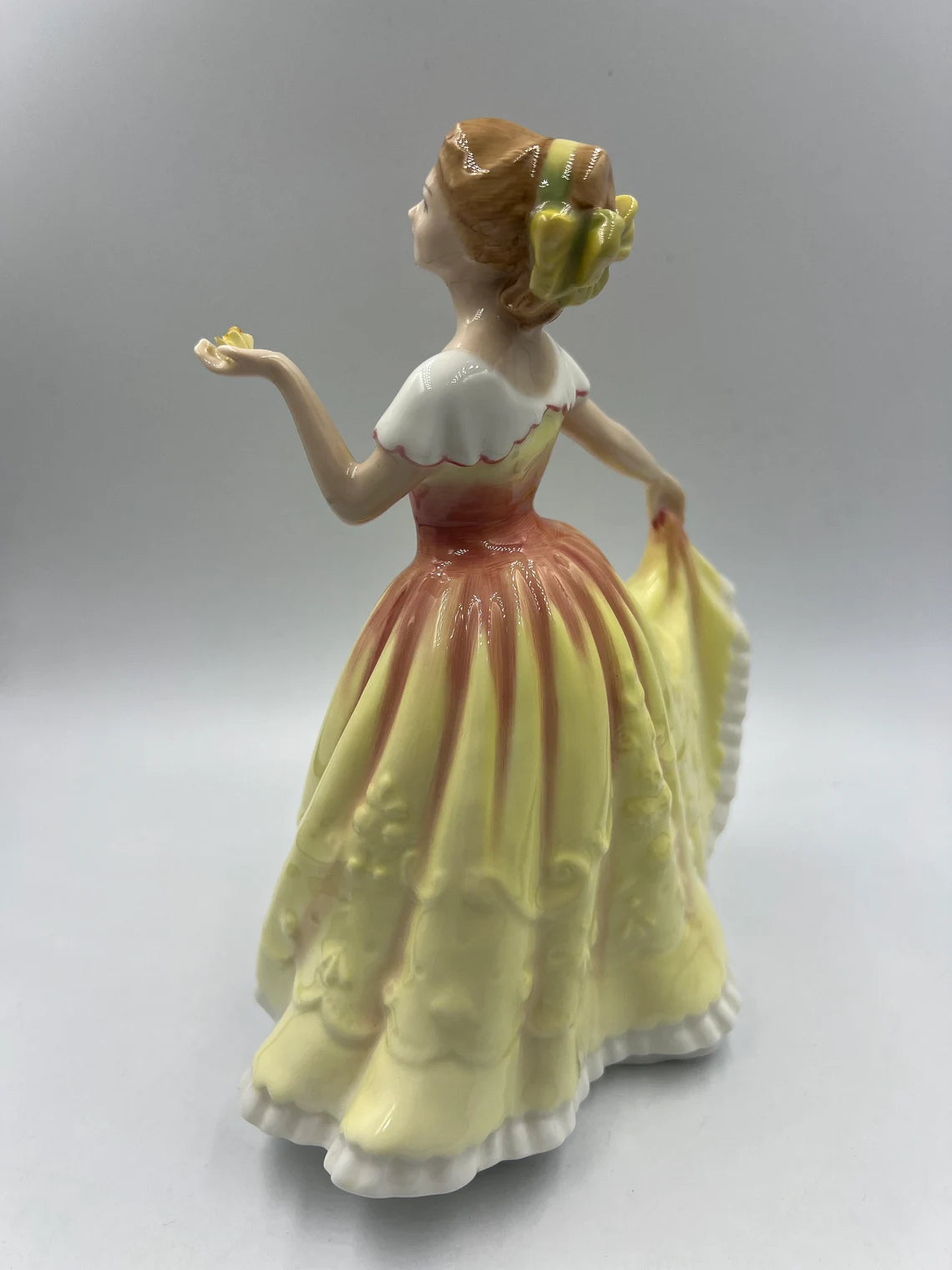 Royal Doulton Figure of The Year 1995 Deborah HN 3644 Bone China Figurine 8”