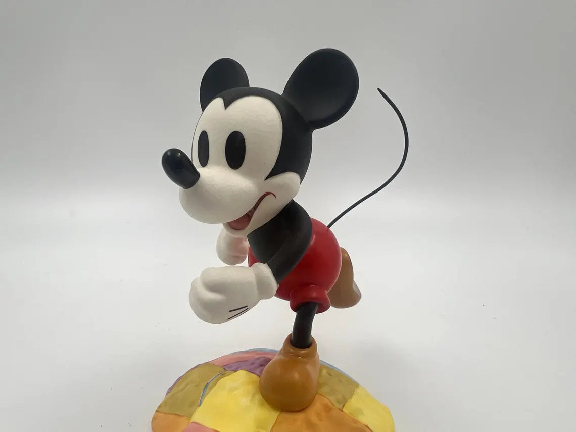 Figurine Walt Disney Millennium Mickey On Top Of The World 1206254 Box & COA