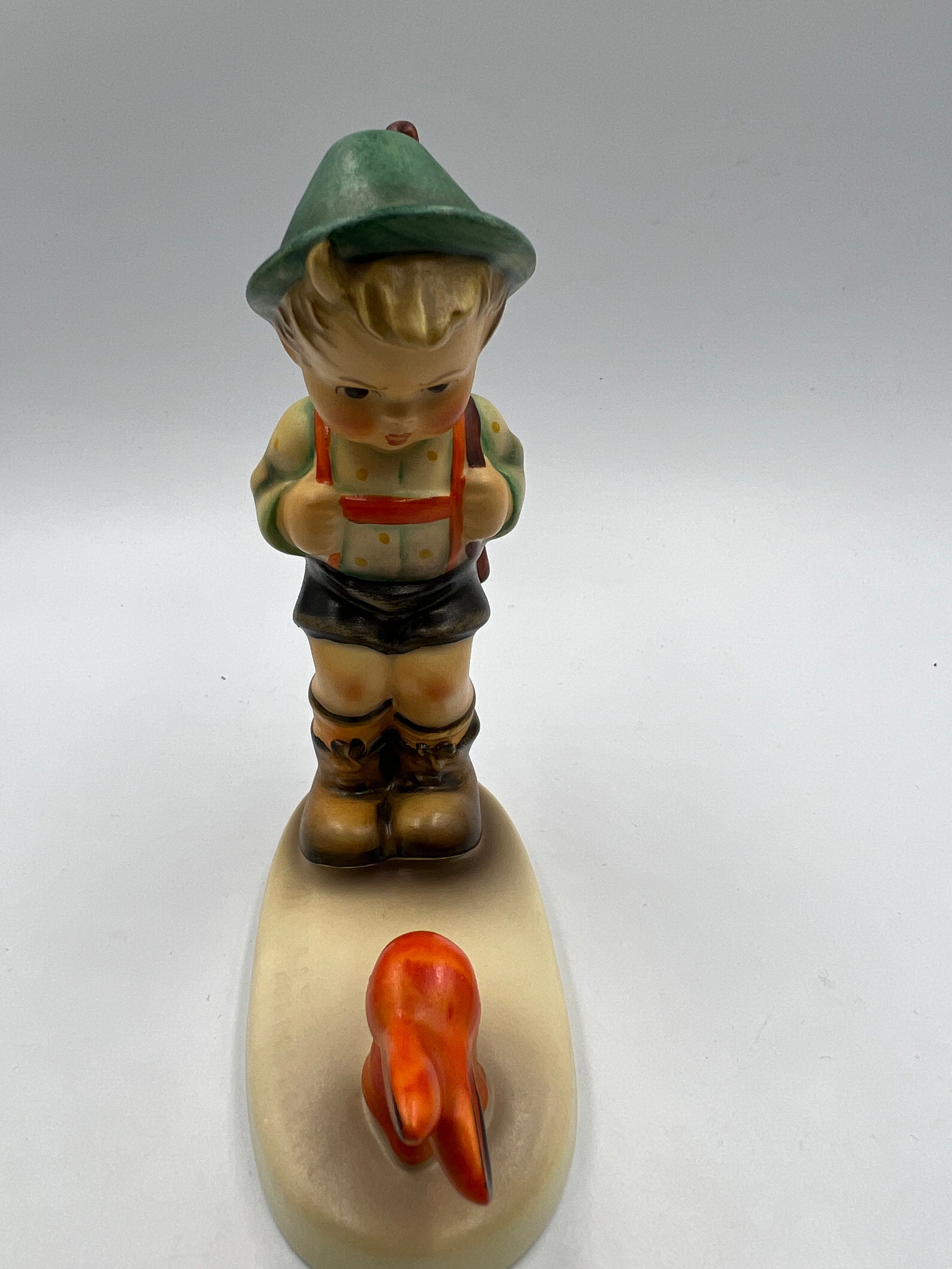 Vintage Hummel Goebel W. Germany TMK 5 "Sensitive Hunter" Porcelain Figurine - Royaltreasuryhouse