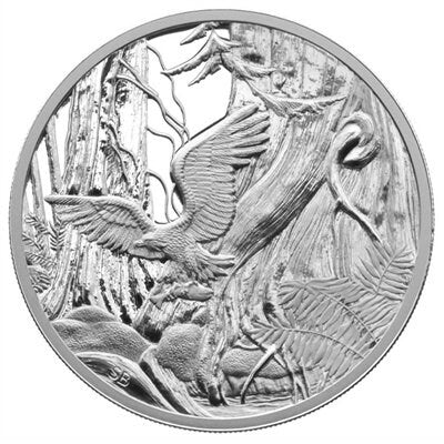 2005 CANADA 20 dollar NATIONAL PARKS - Pacific Rim National Park Fine Silver (Tax Exempt)