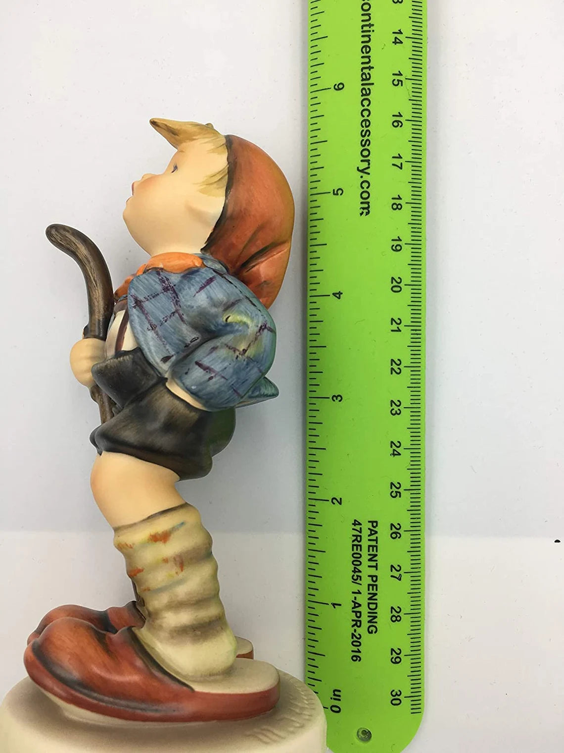 Goebel figurine # 16/1 LITTLE HIKER Large 5.75" tall TMK 6 - Royaltreasuryhouse