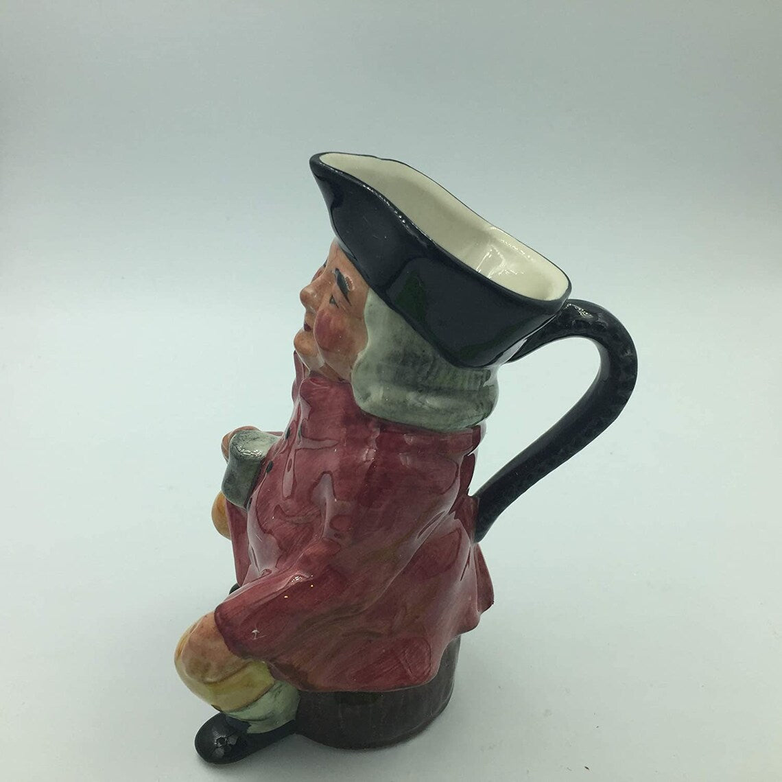 ARTONE England Porcelain Toby Character Jug Creamer Pitcher 5 1/2" COACHMAN - Royaltreasuryhouse