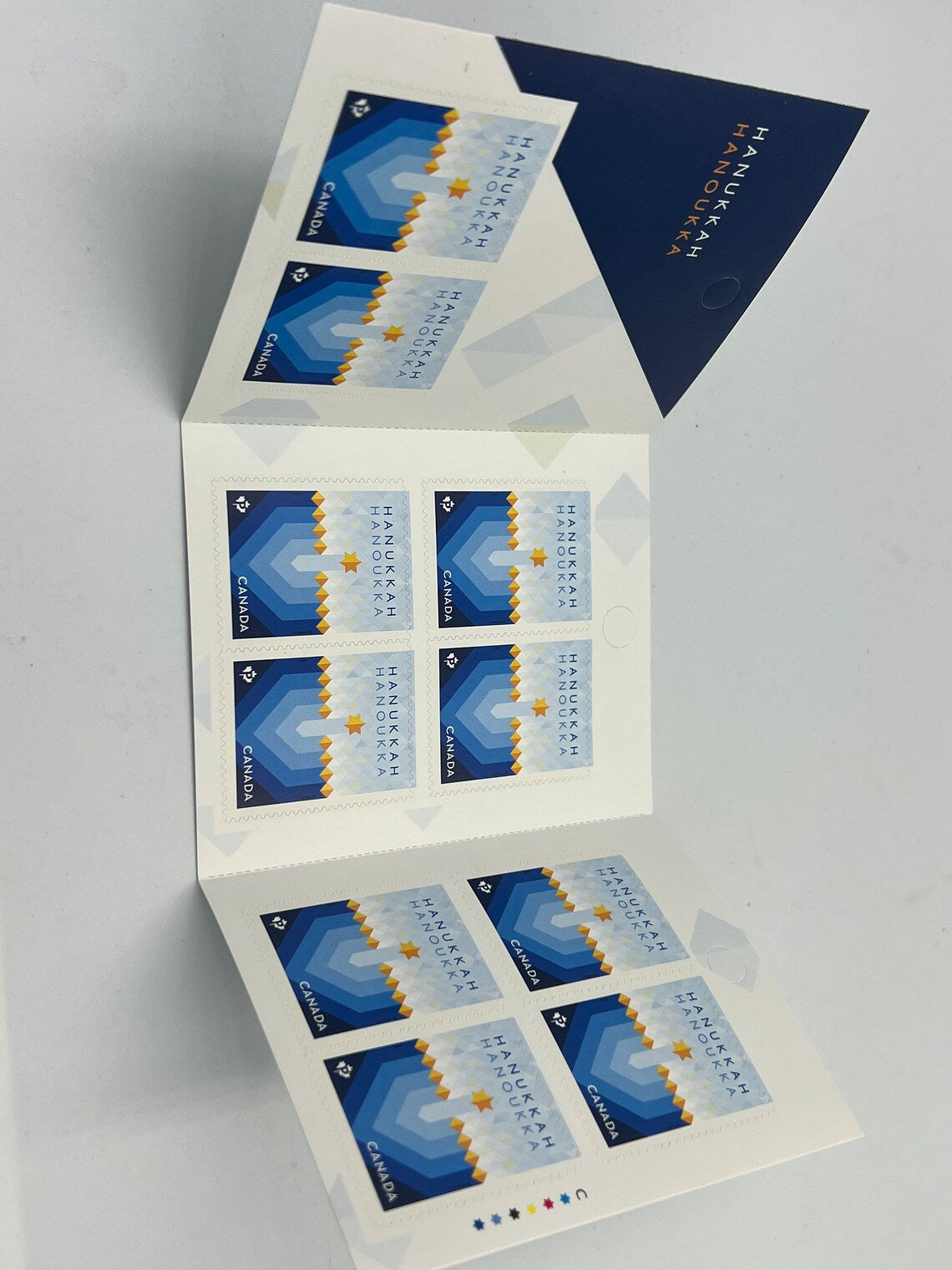 Canada Stamp Hanukkah (2017) 10 x P (85 cents) Booklet pane of 10, recalled booklet by Canada Post - Rare Error - Royaltreasuryhouse