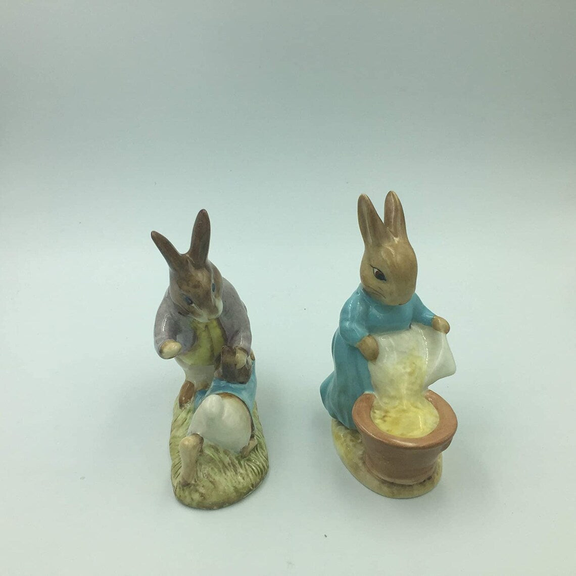 Beatrix Potter's Mr. Benjamin Bunny & peter rabbit, Beatrix potter's cecily Parsley - Royaltreasuryhouse