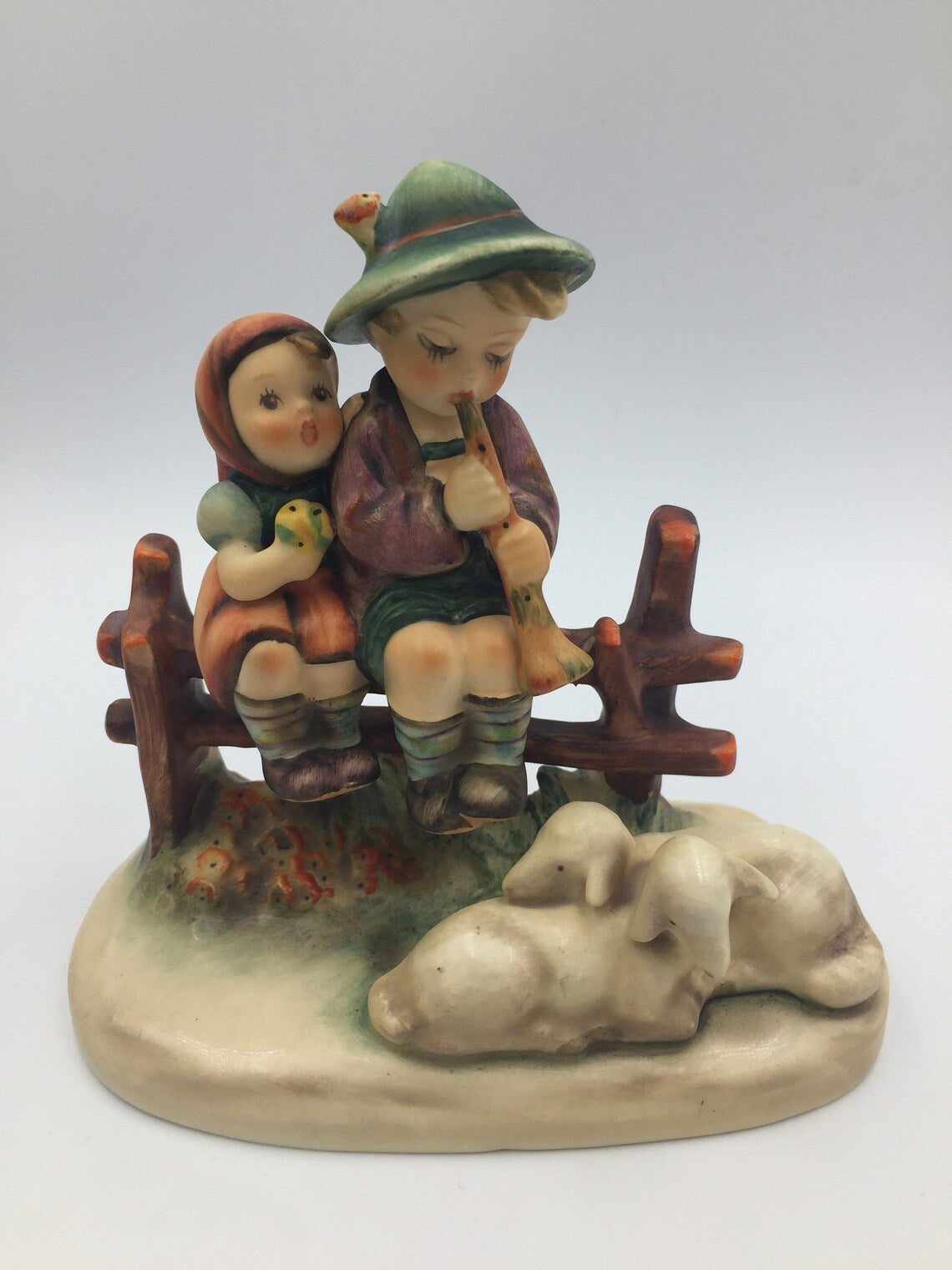 Goebel MJ Hummel W. Germany # 99 EVENTIDE 5" Figurine 1960-1972 TMK3 - Royaltreasuryhouse