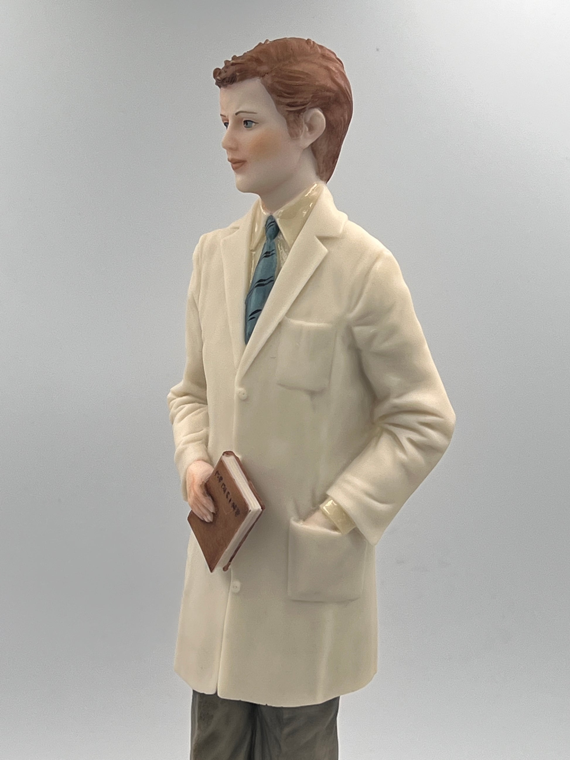 Vintage A (Auro) Belcari DOCTOR MD Figurine 1988 - Made in Italy - Royaltreasuryhouse