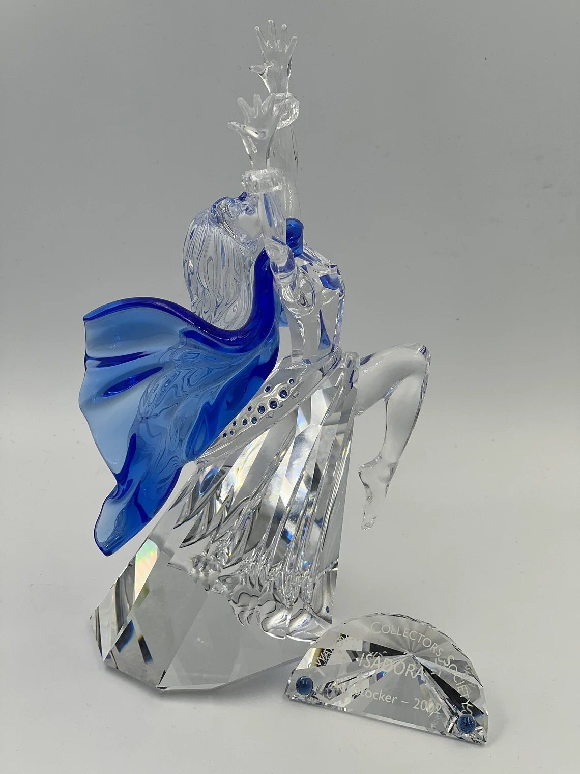 Swarovski Crystal Figurine Isadora The Magic of Dance Dancer Woman Girl w/Box - Royaltreasuryhouse