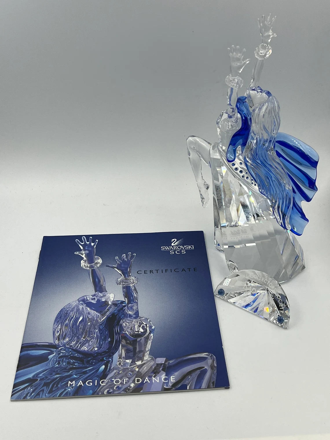 Swarovski Crystal Figurine Isadora The Magic of Dance Dancer Woman Girl w/Box - Royaltreasuryhouse